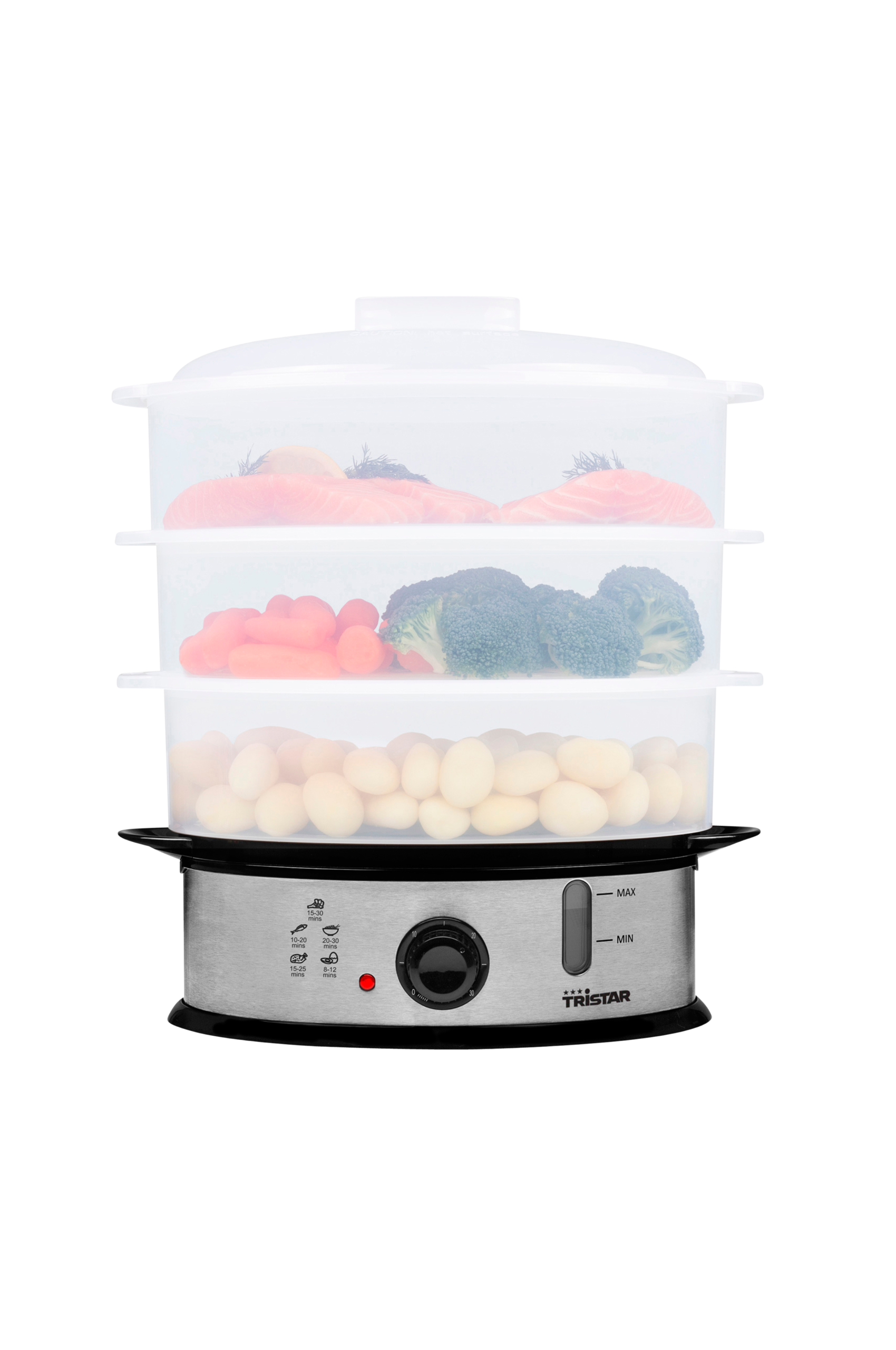 Kök & Hushåll Tristar Ångkokare Food Steamer BPA Free VS-3914 4 Kök & Hushåll Tristar Ångkokare Food Steamer BPA Free VS-3914 - Bild 2