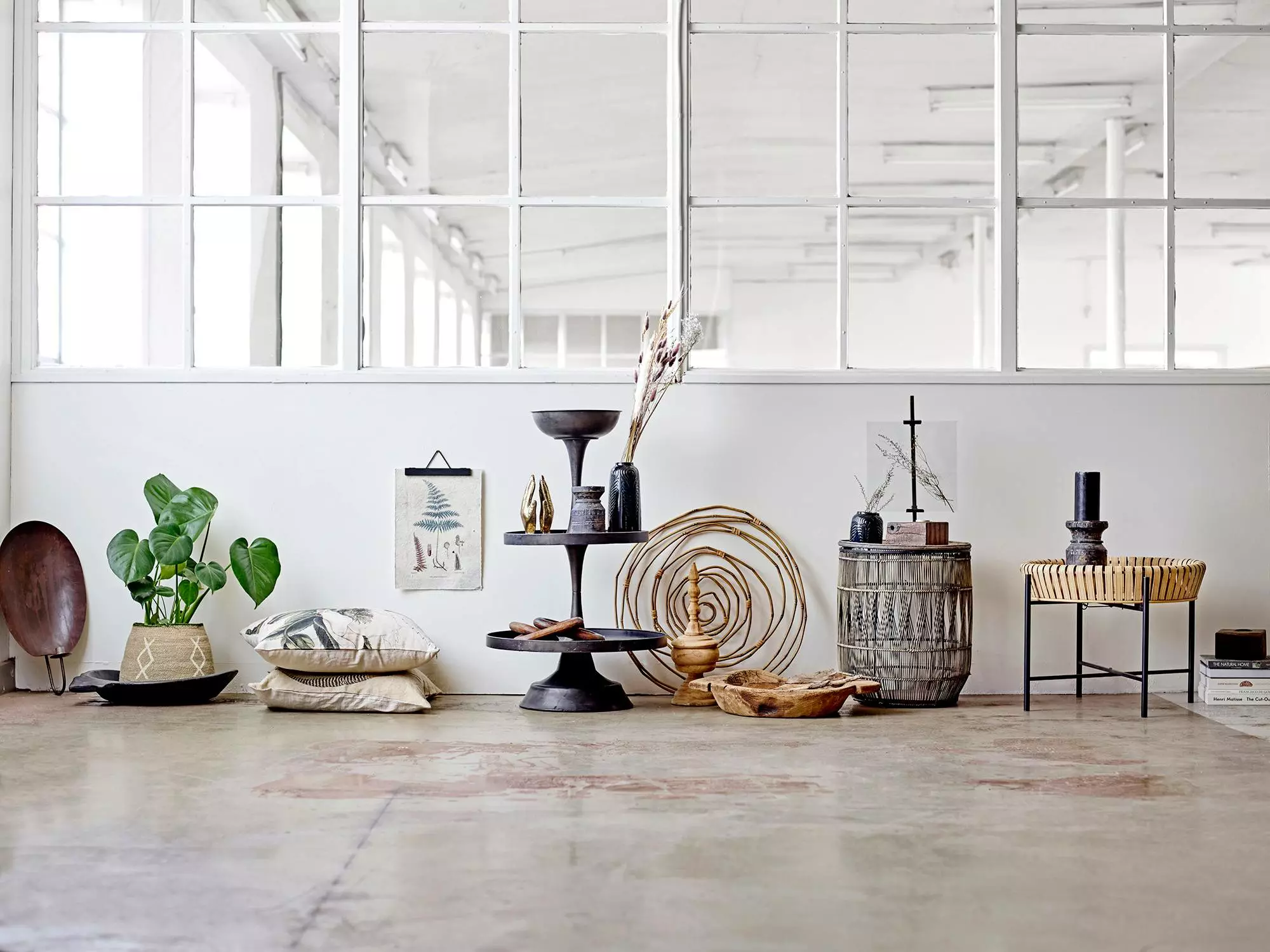 Kök & Hushåll Bloomingville Hylla, Svart, Metall 4 Kök & Hushåll Bloomingville Hylla, Svart, Metall - Bild 2