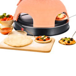 Kök & Hushåll Emerio Pizza Maker Terracotta Inkl. 4 5 Kök & Hushåll Emerio Pizza Maker Terracotta Inkl. 4 -Köksmaterial Försäljningsbutik ell 1641452 De 02