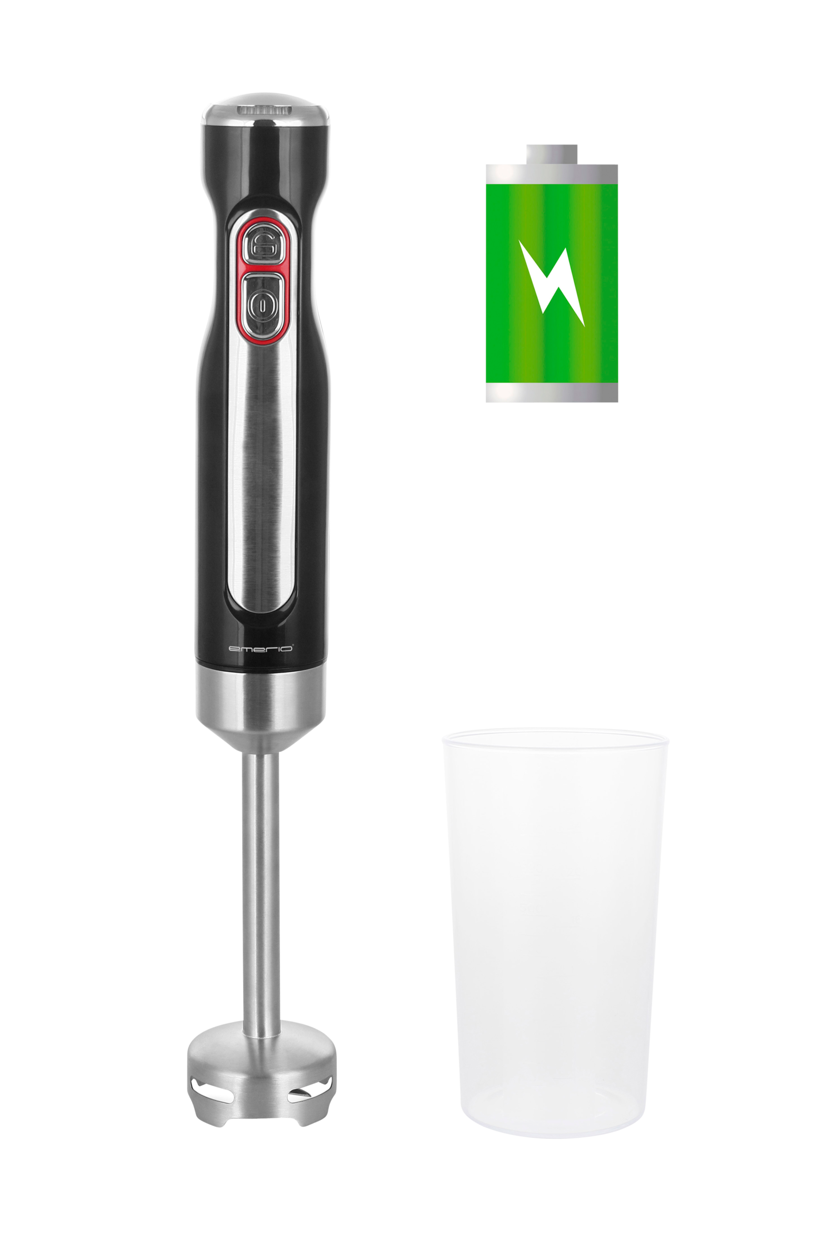Kök & Hushåll Emerio Stavmixer Uppladdningsbar Rostfri HB-121207.1 4 Kök & Hushåll Emerio Stavmixer Uppladdningsbar Rostfri HB-121207.1 - Bild 2