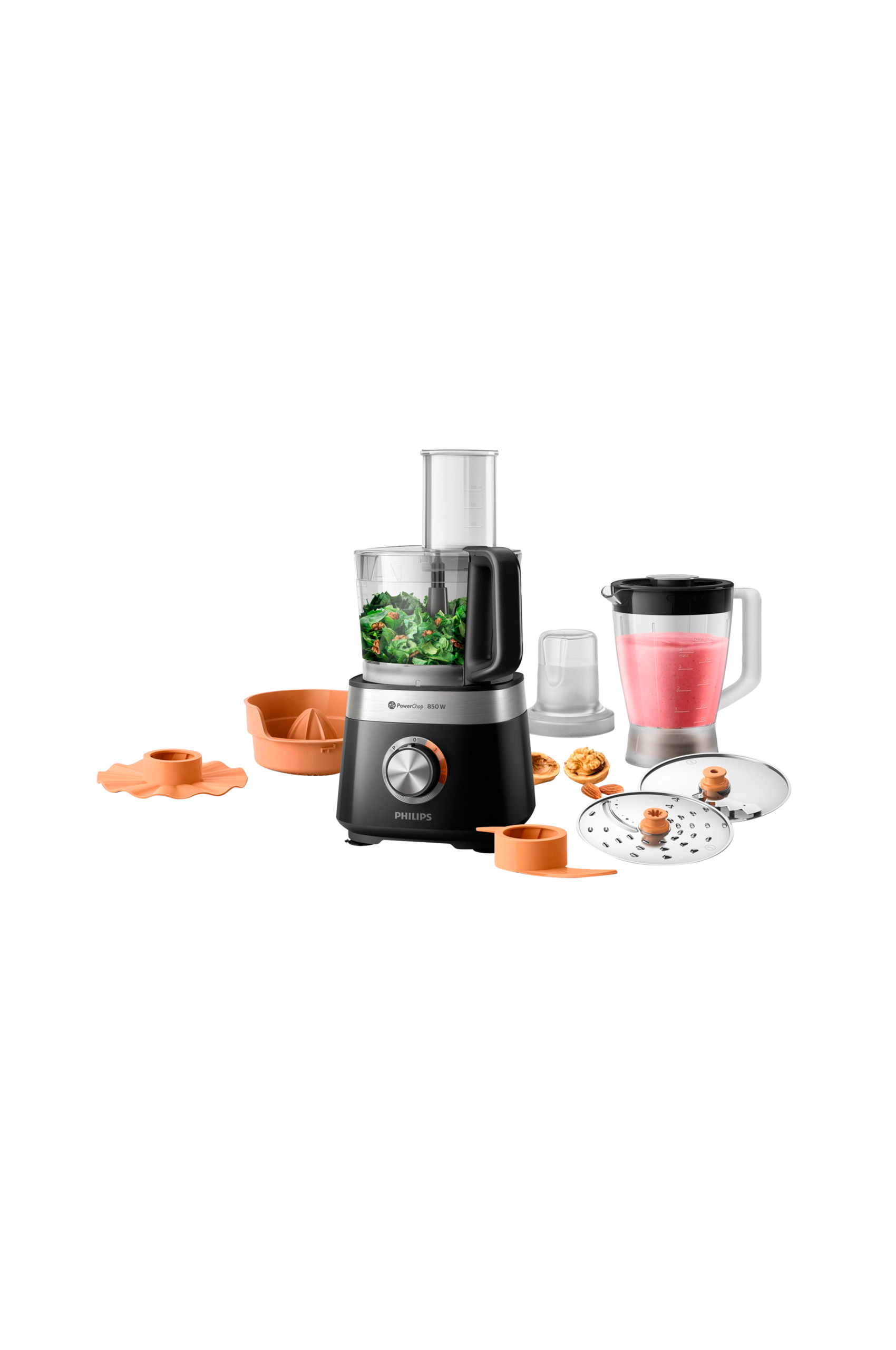 Kök & Hushåll Philips Matberedare HR7530/10 Kompakt 850Watt Blender 4 Kök & Hushåll Philips Matberedare HR7530/10 Kompakt 850Watt Blender - Bild 2