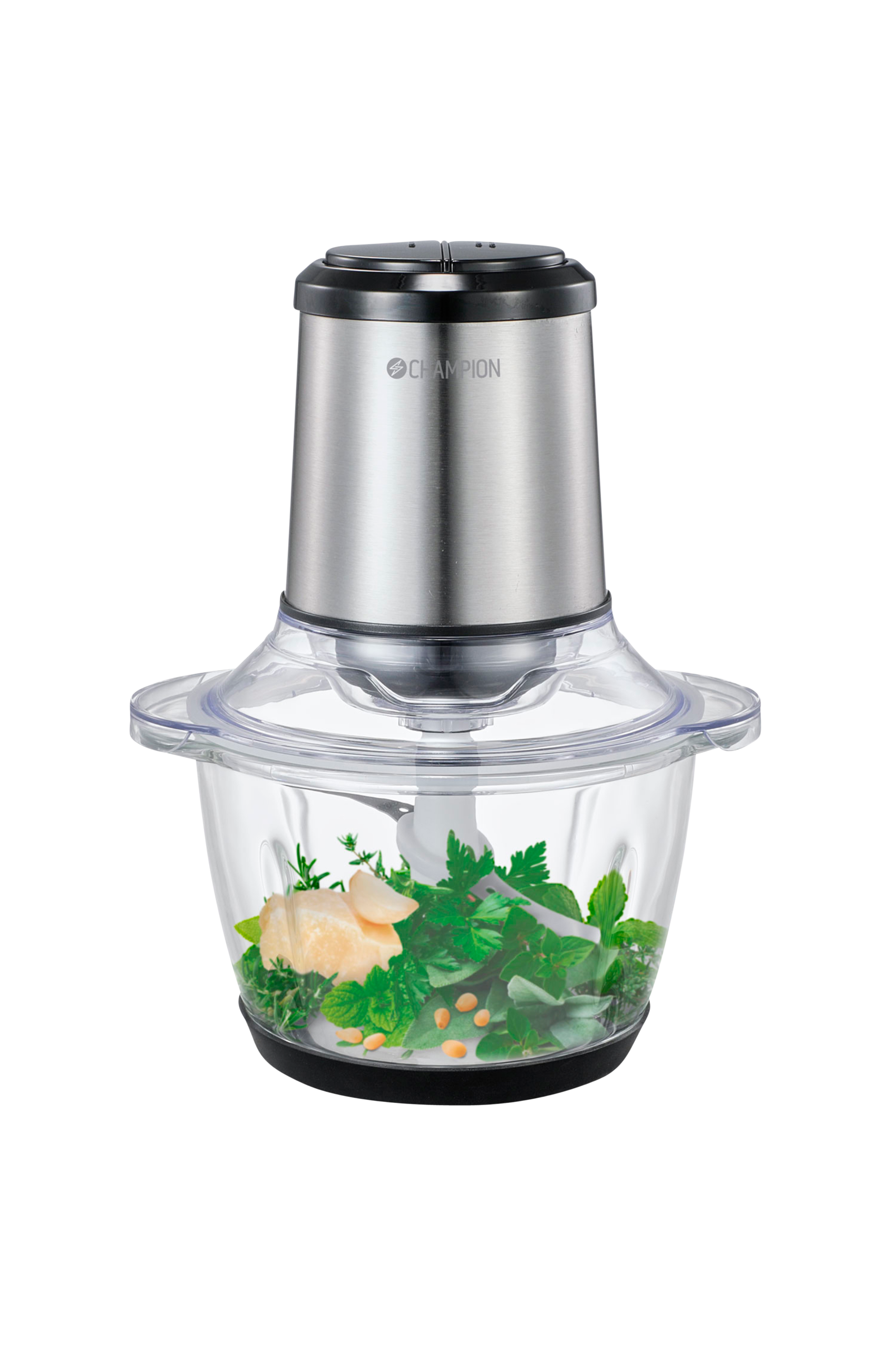 Kök & Hushåll Champion Mini Chopper 1.2L Glasskål 3 Kök & Hushåll Champion Mini Chopper 1.2L Glasskål