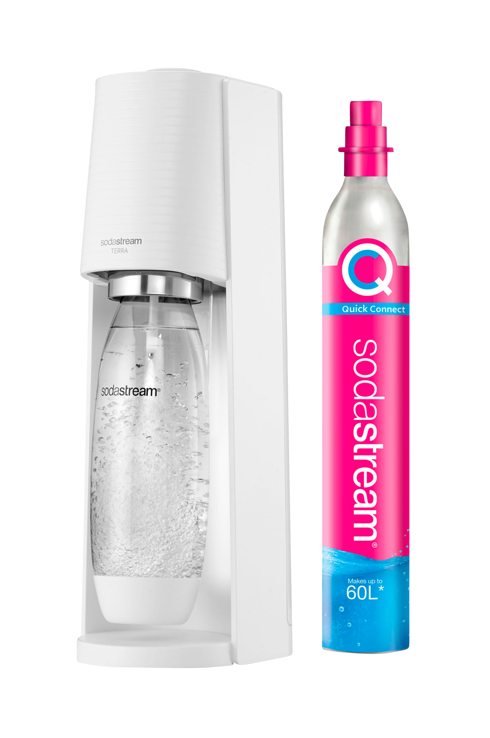 Kök & Hushåll Sodastream Kolsyremaskin Terra – White 3 Kök & Hushåll Sodastream Kolsyremaskin Terra – White