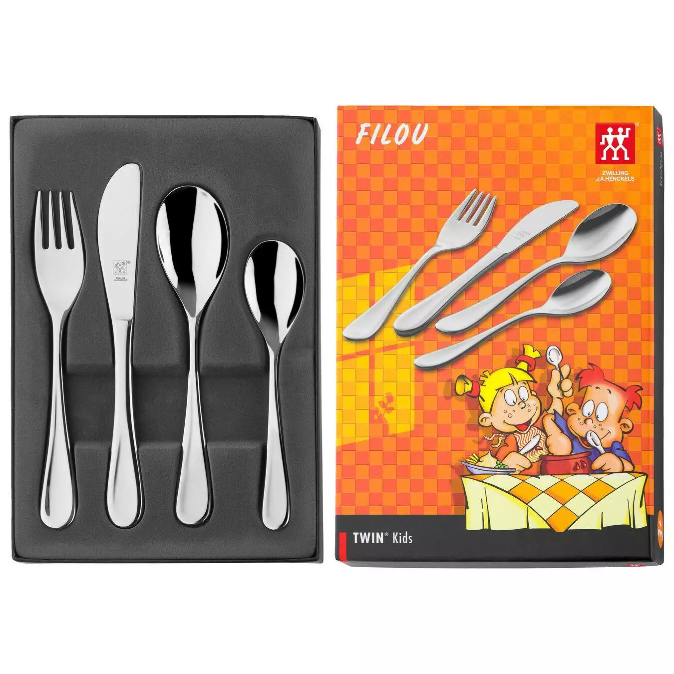 Kök & Hushåll ZWILLING Barnbestick Filou 4 Delar 4 Kök & Hushåll ZWILLING Barnbestick Filou 4 Delar - Bild 2