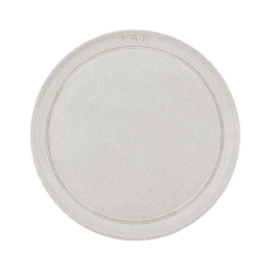 Kök & Hushåll STAUB Tallrik Flat White Truffle 26 Cm