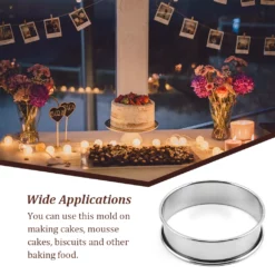 Rostfritt Stål Kakform Form Mould Dessert Kex Kök Small -Köksmaterial Försäljningsbutik f62f386953e94d86a872f947e76a12fc