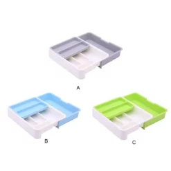 Bestickbricka Låda Organizer Kök Bestick Bestick Förvaring Light Blue -Köksmaterial Försäljningsbutik fe4cfda1982b40afb81d35408e6e379b