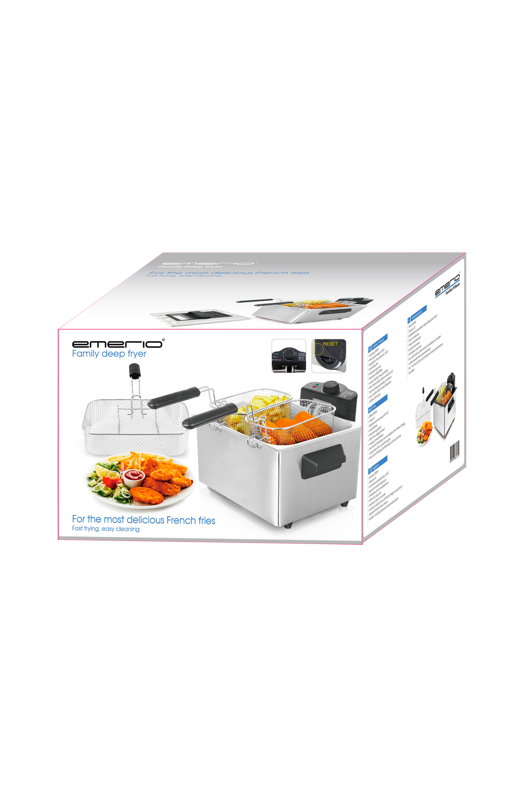 Kök & Hushåll Emerio Fritös 5l För Stora Familjen 3 Kök & Hushåll Emerio Fritös 5l För Stora Familjen