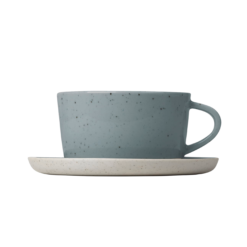 Kök & Hushåll Blomus Kaffekopp Med Fat Set Om 2 Sablo