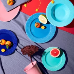 Kök & Hushåll Lyngby Porcelæn Serveringsfat Oval Rhombe Color 28.5x21.5 -Köksmaterial Försäljningsbutik hom 1712073 01 De 01 scaled