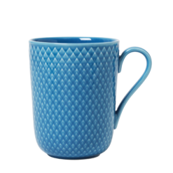 Kök & Hushåll Lyngby Porcelæn Mugg Med Handtag Rhombe Color 33 Cl -Köksmaterial Försäljningsbutik hom 1717715 02 Fs