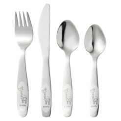 Kök & Hushåll Dorre Barnbestick Giraff 4 Delar -Köksmaterial Försäljningsbutik hom 1727898 01 Fs