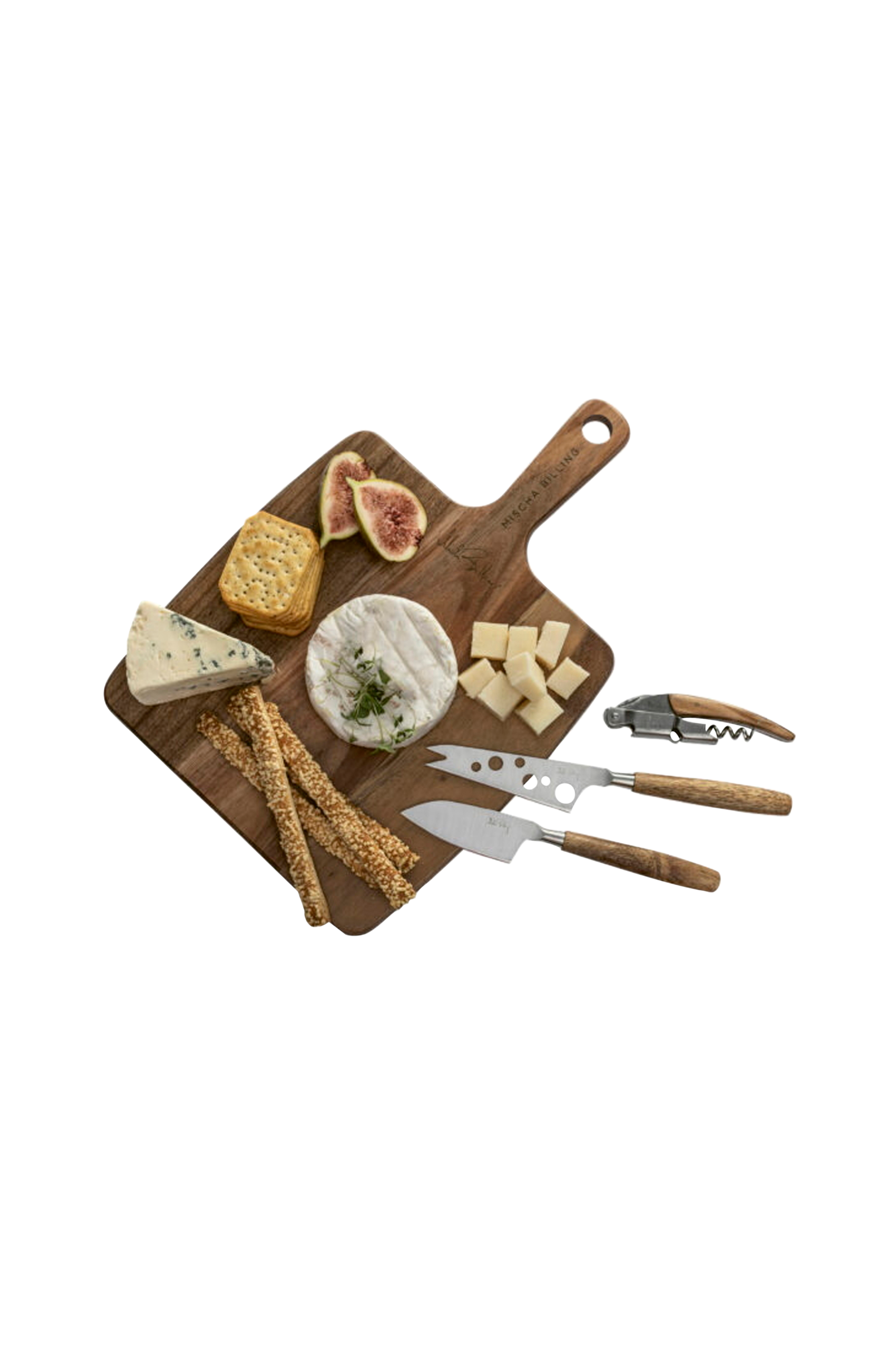 Kök & Hushåll Mischa Billing Stor Ostbräda Med Vinöppnare Och Två Ostbestick Mischa 3 Kök & Hushåll Mischa Billing Stor Ostbräda Med Vinöppnare Och Två Ostbestick Mischa