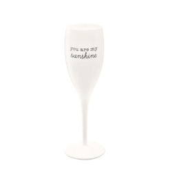 Kök & Hushåll Koziol Champagneglas Med Print 6-pack CHEERS 100 Ml