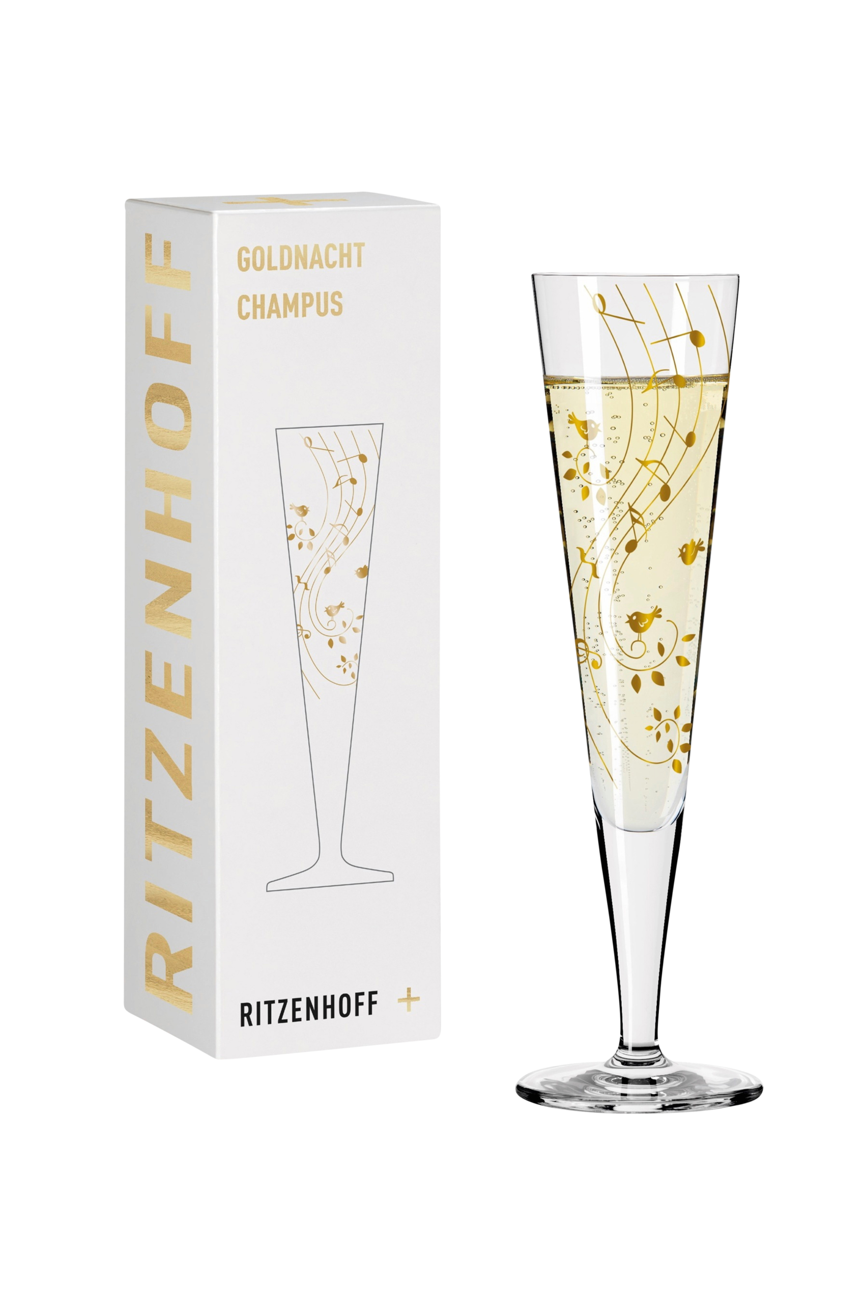 Kök & Hushåll Ritzenhoff Champagneglas Goldnacht NO:2 4 Kök & Hushåll Ritzenhoff Champagneglas Goldnacht NO:2 - Bild 2