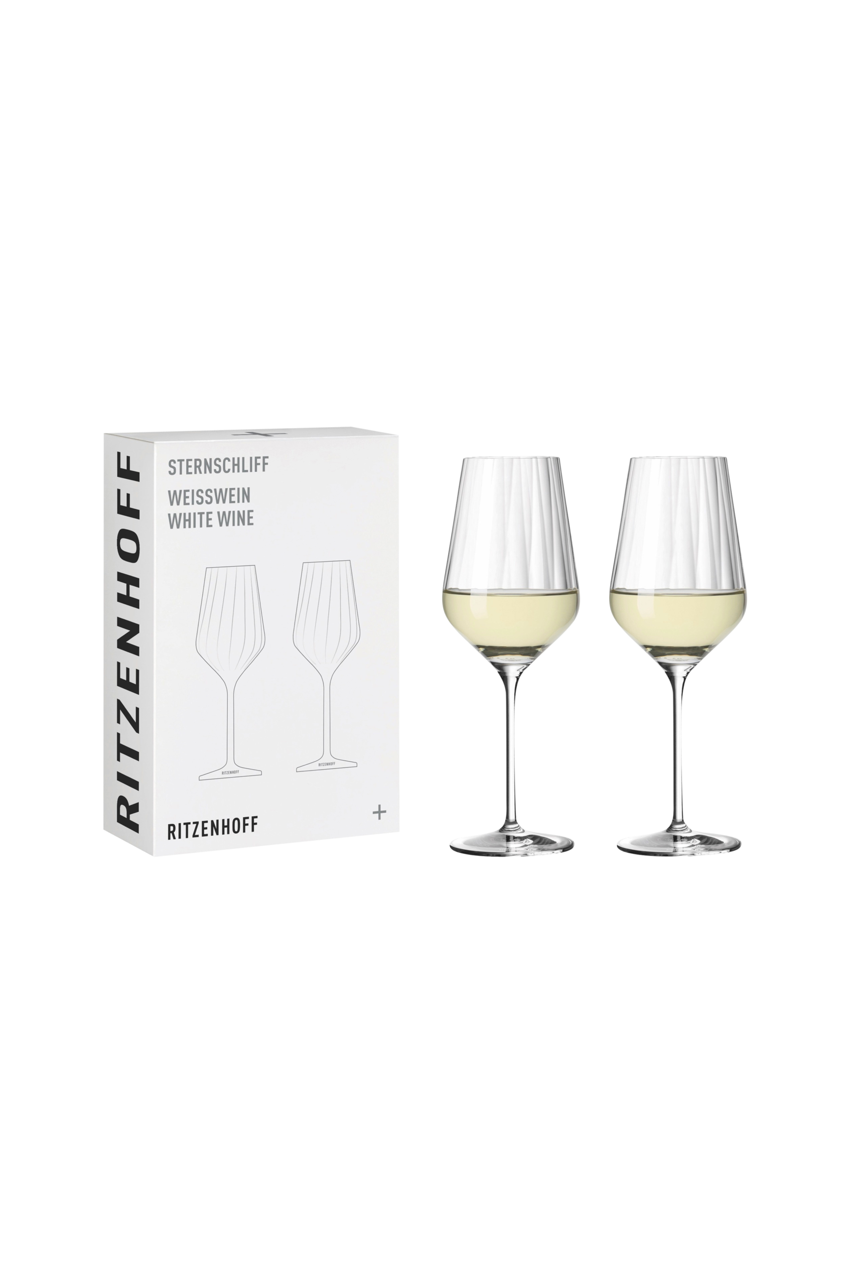 Kök & Hushåll Ritzenhoff Vitvinsglas Sternschliff 2-pack 4 Kök & Hushåll Ritzenhoff Vitvinsglas Sternschliff 2-pack - Bild 2