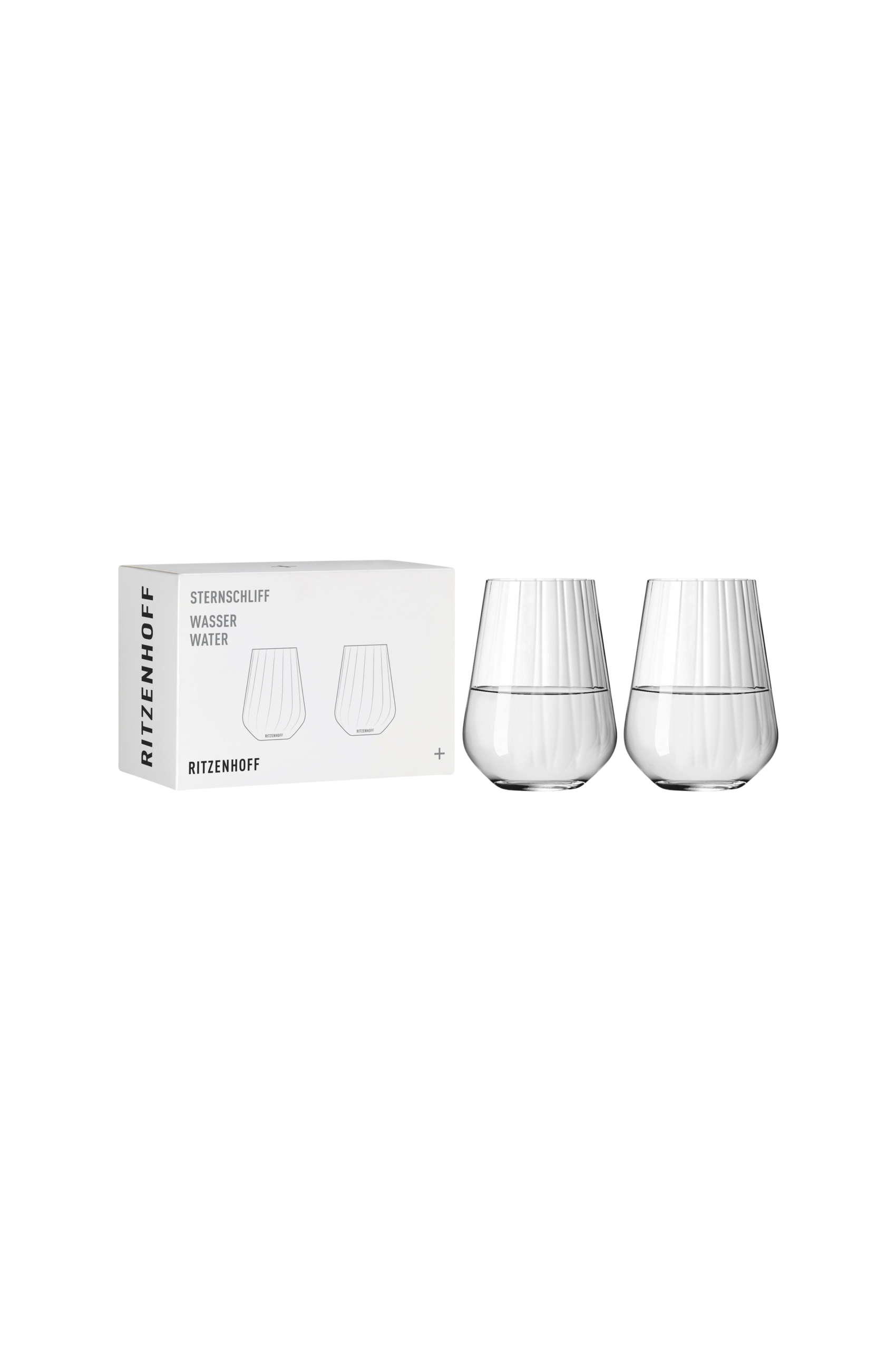 Kök & Hushåll Ritzenhoff Vattenglas Sternschliff 2-pack 3 Kök & Hushåll Ritzenhoff Vattenglas Sternschliff 2-pack