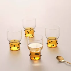 Kök & Hushåll Jotex FLEUR Glas 4-pack