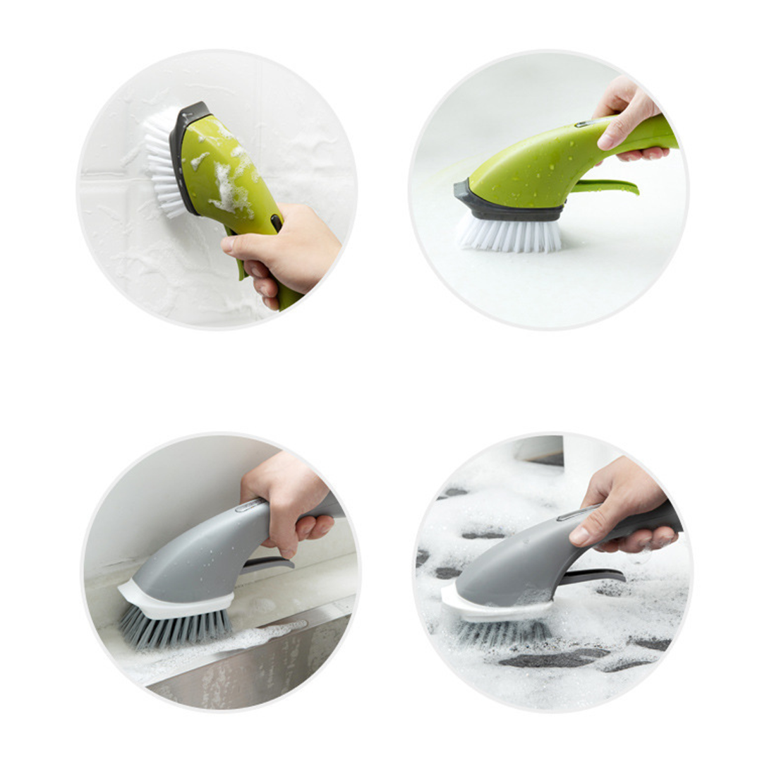 Rengöringsborste För Disk, Kastruller, Stekpannor, Kök 4 Rengöringsborste För Disk, Kastruller, Stekpannor, Kök - Bild 2