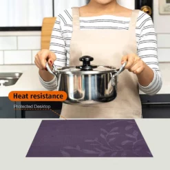 Värmebeständiga Bordsunderlägg, Lätt Att Rengöra För Kök, Lila Purple 10 Värmebeständiga Bordsunderlägg, Lätt Att Rengöra För Kök, Lila Purple -Köksmaterial Försäljningsbutik s2C2Y0e2X3p0Z4x3W9t3