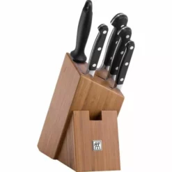 Zwilling 38436-000-0 Pro Knife Block 6 Delar Bambu: Kök & Hem